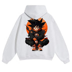Dragon Ball DBZ Viral Anime Graphic Hoodie! Unisex 90s Retro Pullover - Funny Cartoon Streetwear Hoodies - Cozy Fleece Gift For Him Casual Cotton
